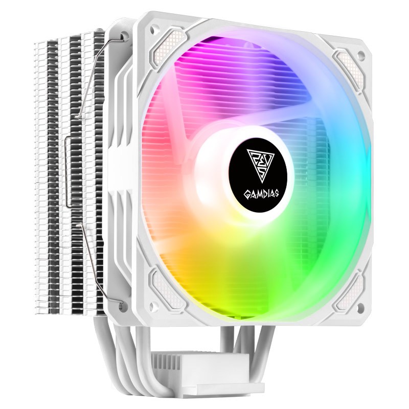 فن خنک کننده CPU گیم دیاس Gamdias Boreas E1-410 RGB WH