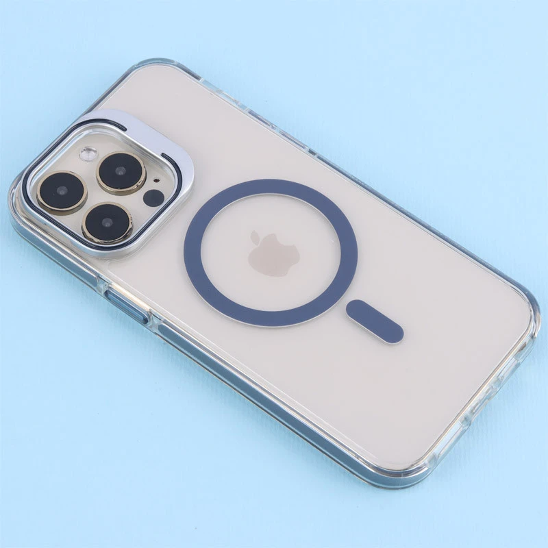 قاب PC Protection Case شفاف مگ سیف استندشو آیفون iPhone 14 Pro Max