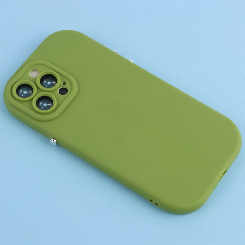 قاب سیلیکونی محافظ لنزدار Phone Case آیفون iPhone 13 Pro Max