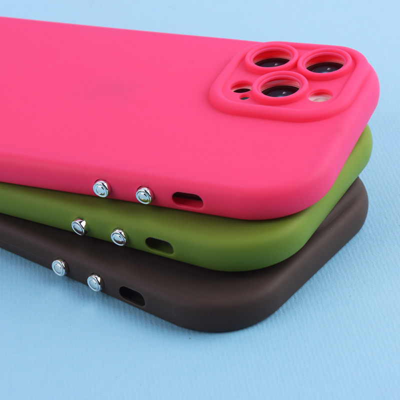 قاب سیلیکونی محافظ لنزدار Phone Case آیفون iPhone 13 Pro Max