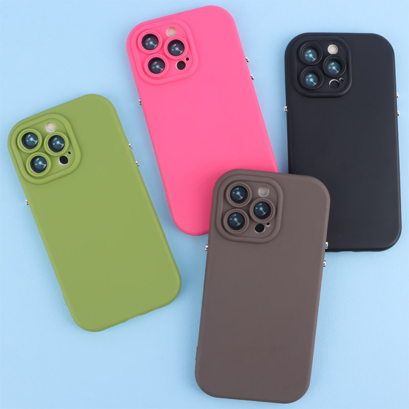 قاب سیلیکونی محافظ لنزدار Phone Case آیفون iPhone 14 Pro Max