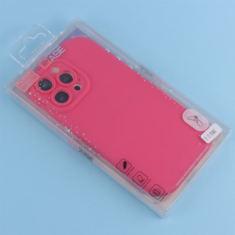 قاب سیلیکونی محافظ لنزدار Phone Case آیفون iPhone 15 Pro Max