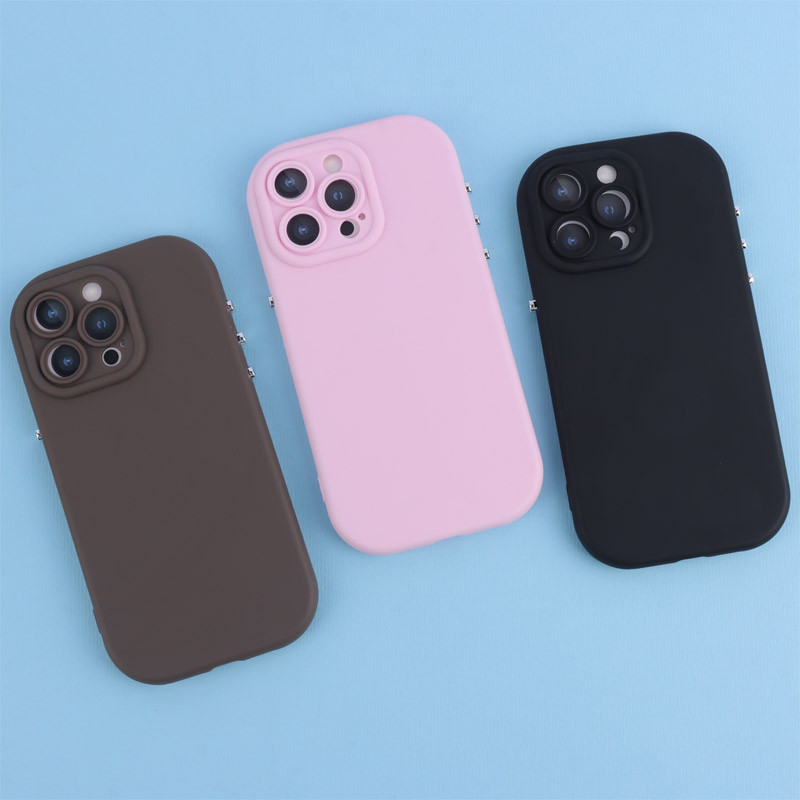 قاب سیلیکونی محافظ لنزدار Phone Case آیفون iPhone 15 Pro Max