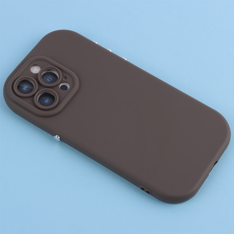 قاب سیلیکونی محافظ لنزدار Phone Case آیفون iPhone 15 Pro Max
