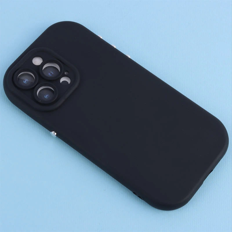 قاب سیلیکونی محافظ لنزدار Phone Case آیفون iPhone 15 Pro Max