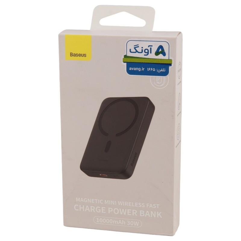 پاور بانک بی سیم فست شارژ 10000 باسئوس Baseus Magnetic Mini PPCX11020 PD 30W