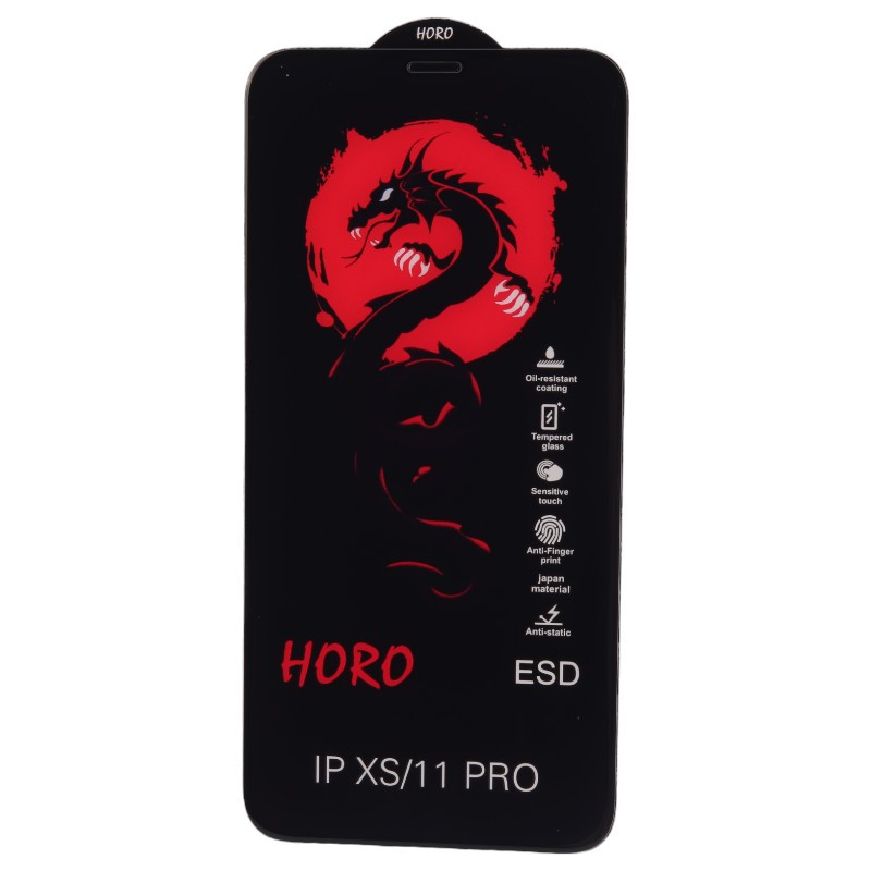 گلس آنتی استاتیک هورو آیفون X / XS / 11 Pro