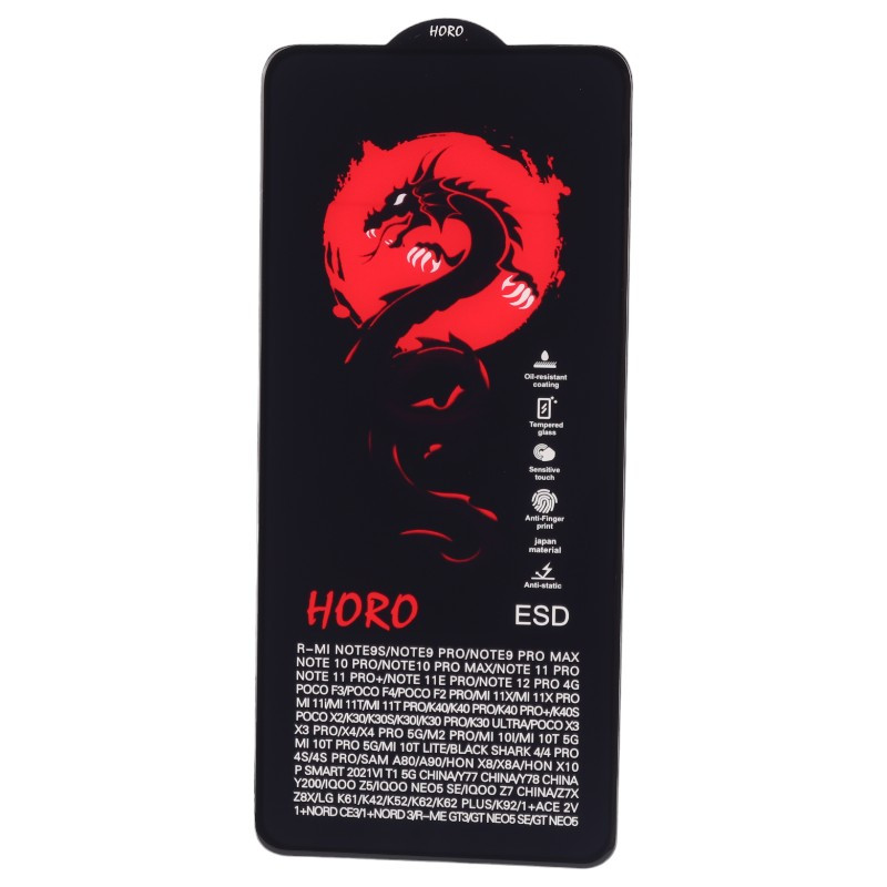 گلس آنتی استاتیک هورو شیائومی Poco X3 / X3 NFC / X3 Pro