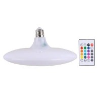لامپ LED اسپیکر دار بلوتوثی UFO 48W E27 + ریموت کنترل