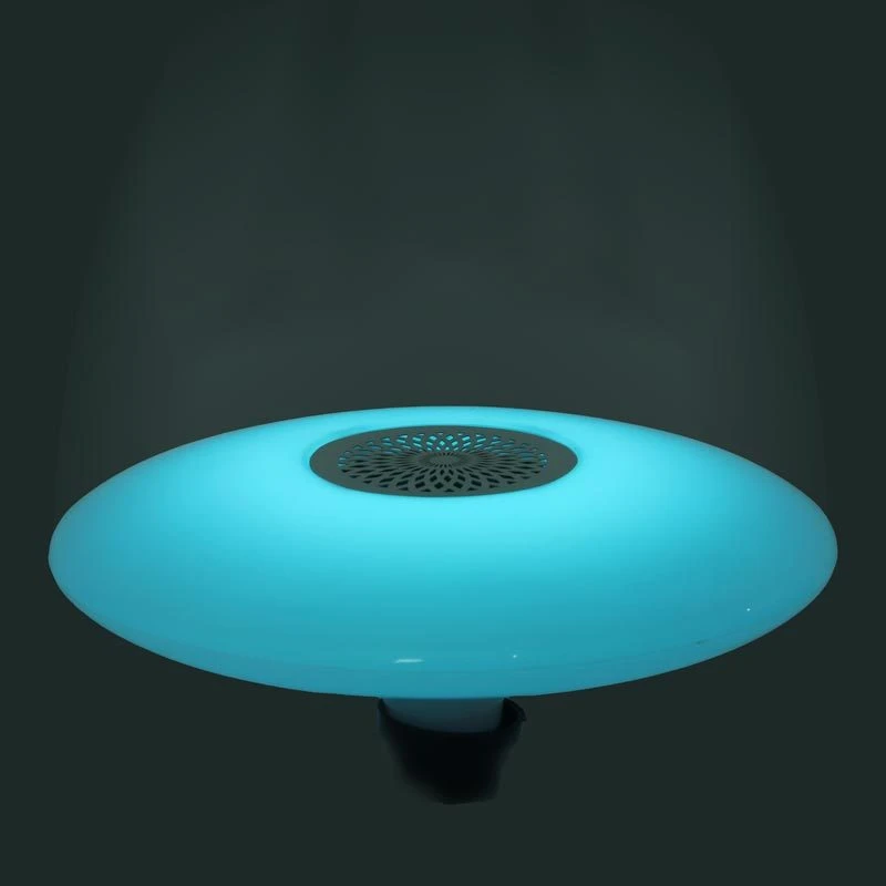 لامپ LED اسپیکر دار بلوتوثی UFO 48W E27 + ریموت کنترل