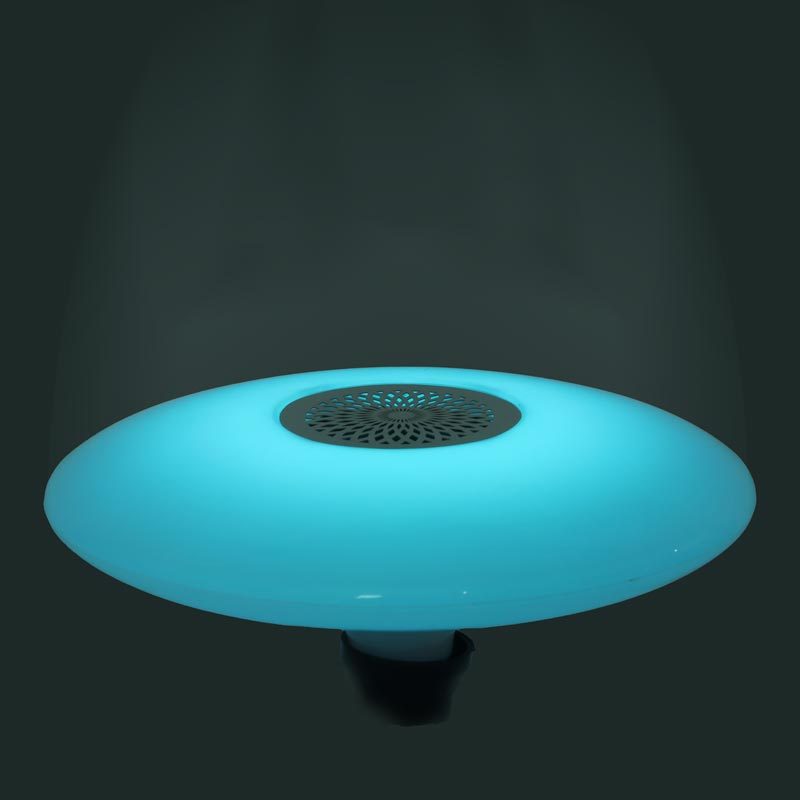 لامپ LED اسپیکر دار بلوتوثی UFO 48W E27 + ریموت کنترل