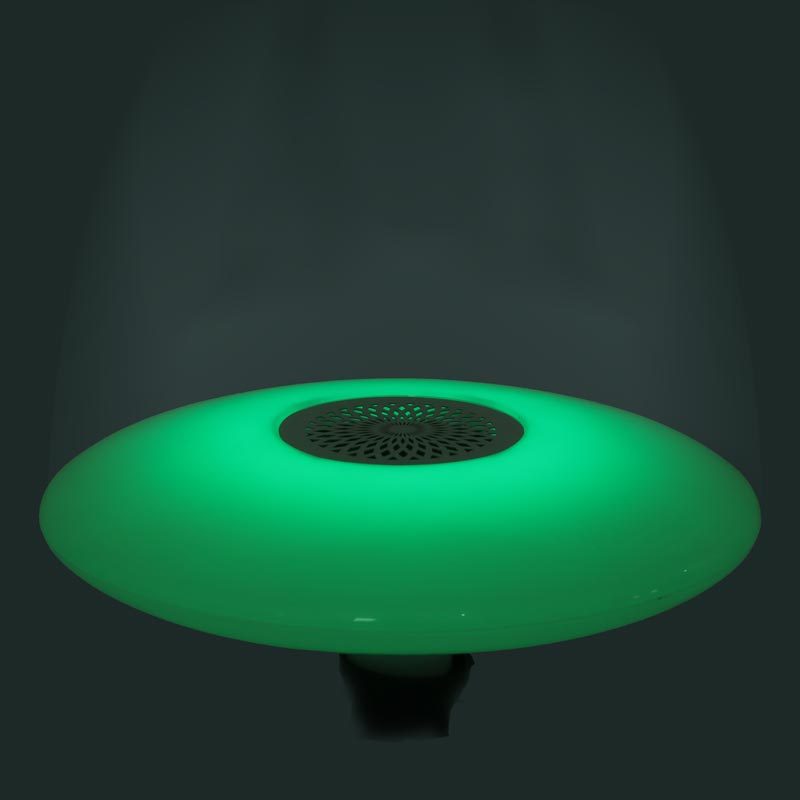 لامپ LED اسپیکر دار بلوتوثی UFO 48W E27 + ریموت کنترل