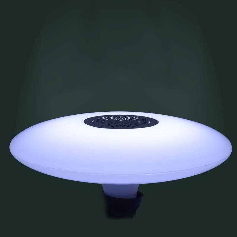 لامپ LED اسپیکر دار بلوتوثی UFO 48W E27 + ریموت کنترل