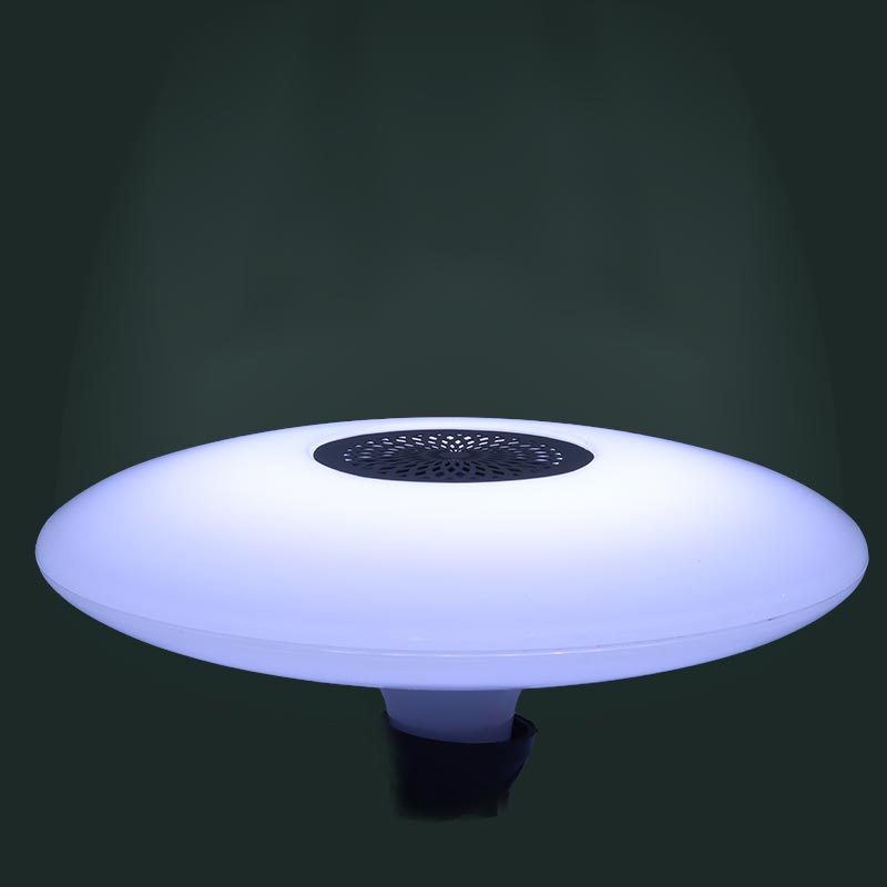 لامپ LED اسپیکر دار بلوتوثی UFO 48W E27 + ریموت کنترل