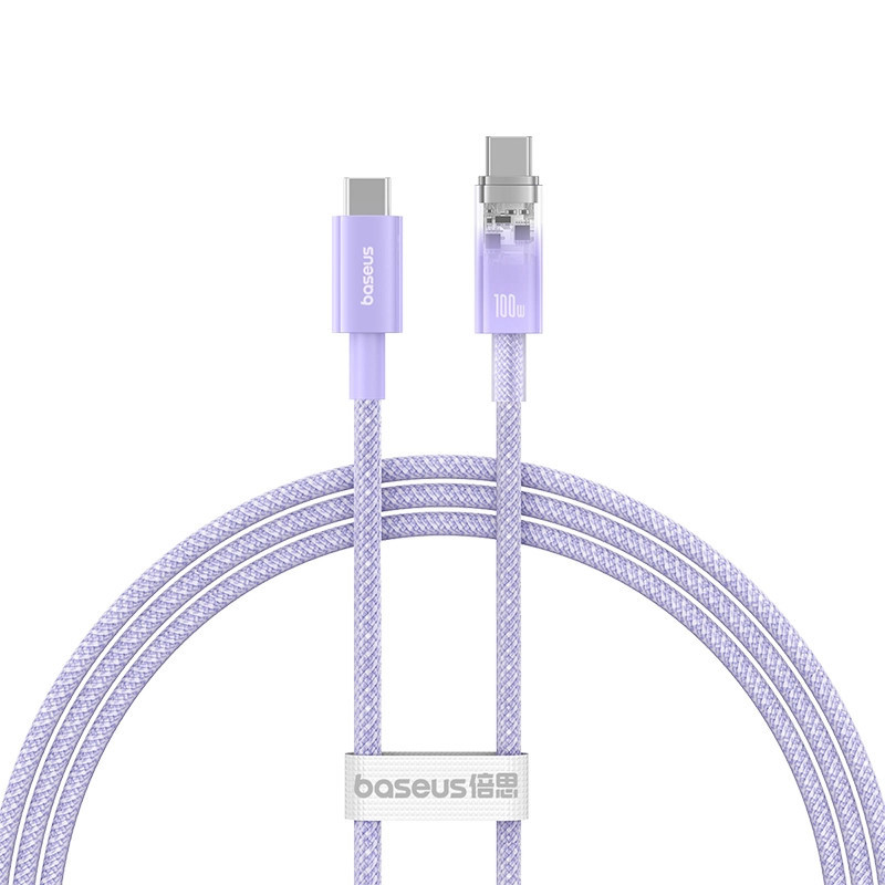 کابل تبدیل فست شارژ Baseus CB000043 Type-C To Type-C PD 100W 1m