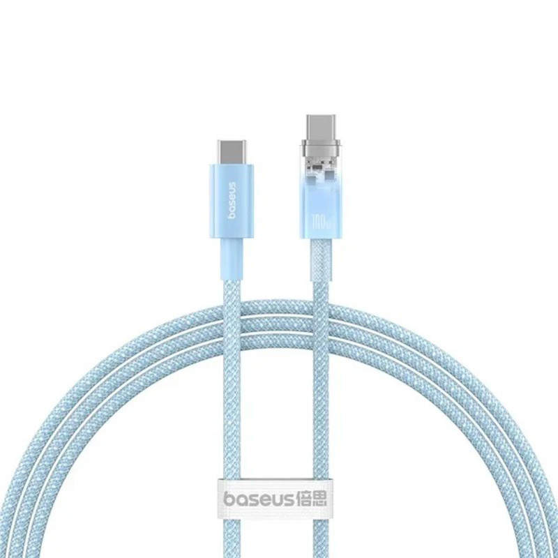 کابل تبدیل فست شارژ Baseus CB000043 Type-C To Type-C PD 100W 1m