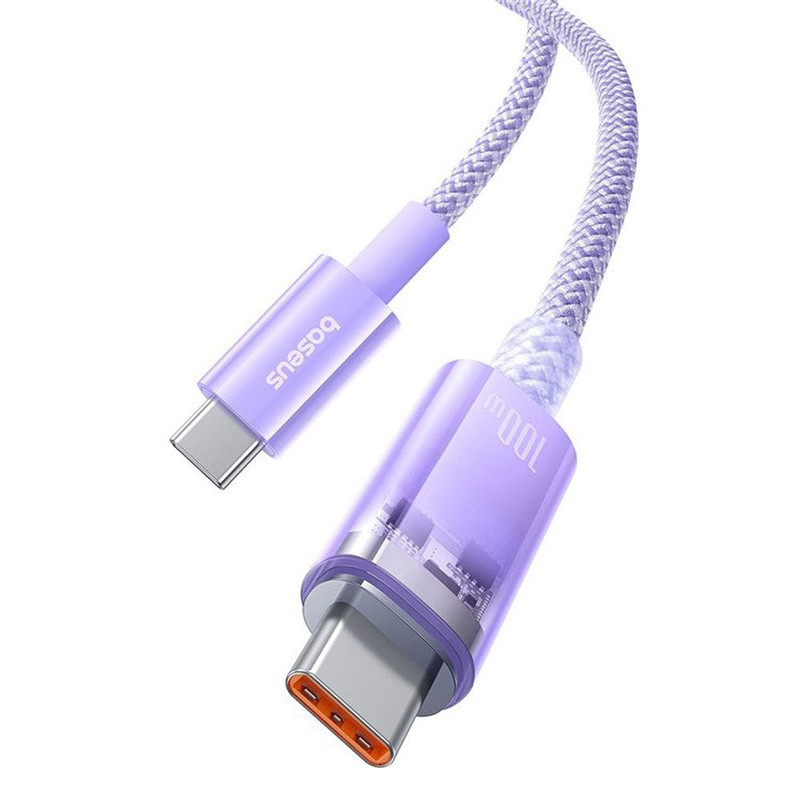کابل تبدیل فست شارژ Baseus CB000043 Type-C To Type-C PD 100W 1m