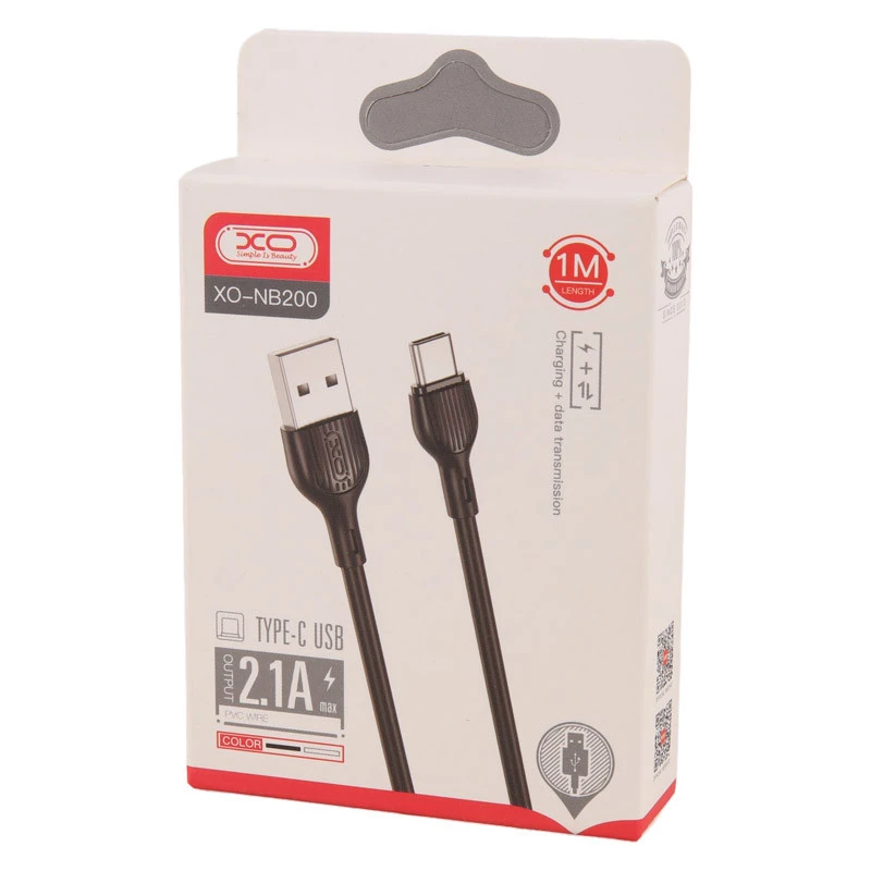 کابل تایپ سی XO XO-NB200 2.1A 1m