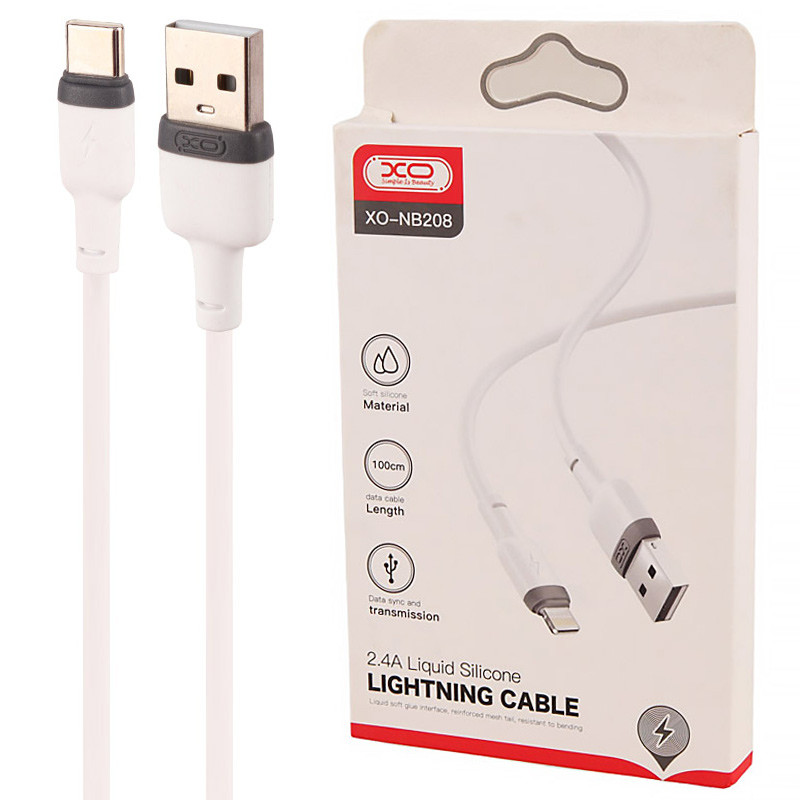 کابل تایپ سی فست شارژ XO XO-NB208 2.4A 1m