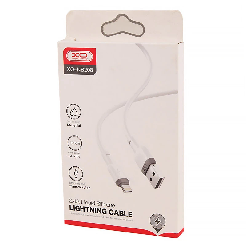 کابل تایپ سی فست شارژ XO XO-NB208 2.4A 1m