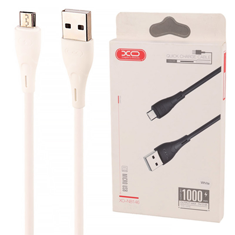 کابل میکرو یو اس بی فست شارژ XO XO-NB146 2.4A 1m