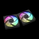 فن خنک کننده CPU گیم دیاس Gamdias AURA GL120 RGB
