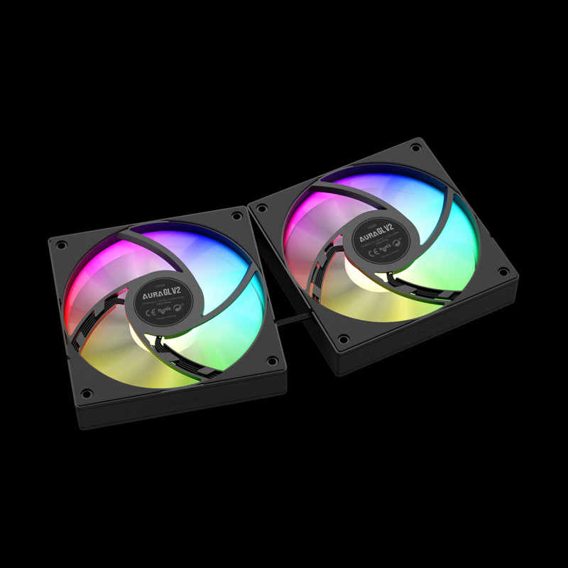 فن خنک کننده CPU گیم دیاس Gamdias AURA GL120 RGB