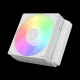 فن خنک کننده CPU گیم دیاس Gamdias AURA GL120 V2 RGB WH