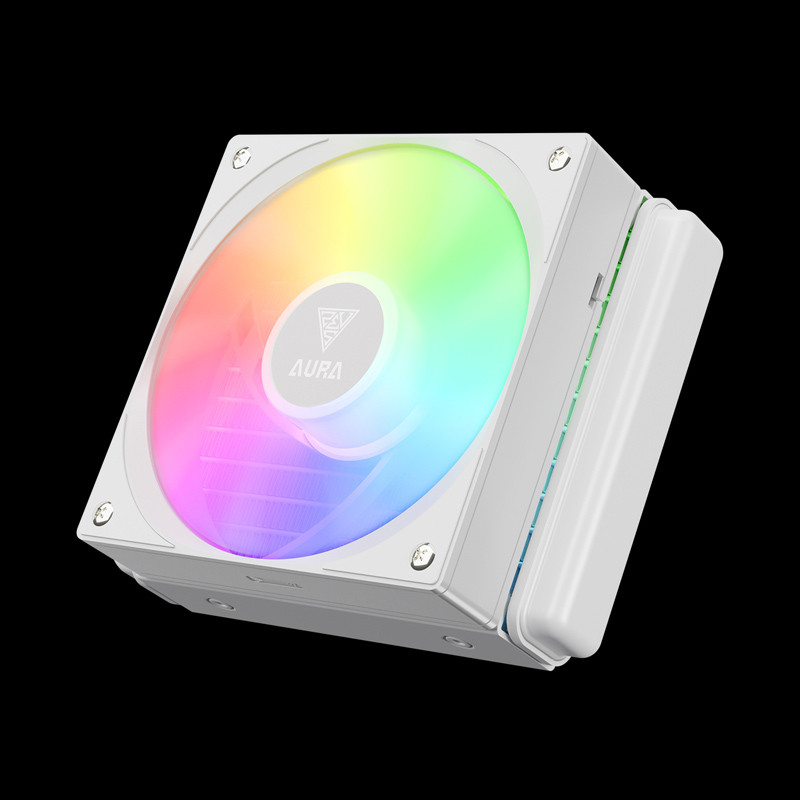 فن خنک کننده CPU گیم دیاس Gamdias AURA GL120 V2 RGB WH