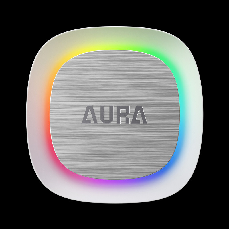 فن خنک کننده CPU گیم دیاس Gamdias AURA GL120 V2 RGB WH