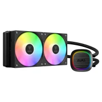 فن خنک کننده CPU گیم دیاس Gamdias AURA GL240 V2 RGB BK