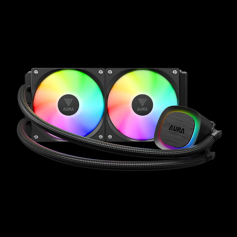 فن خنک کننده CPU گیم دیاس Gamdias AURA GL240 V2 RGB BK