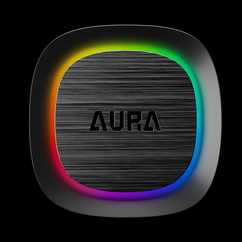 فن خنک کننده CPU گیم دیاس Gamdias AURA GL240 V2 RGB BK