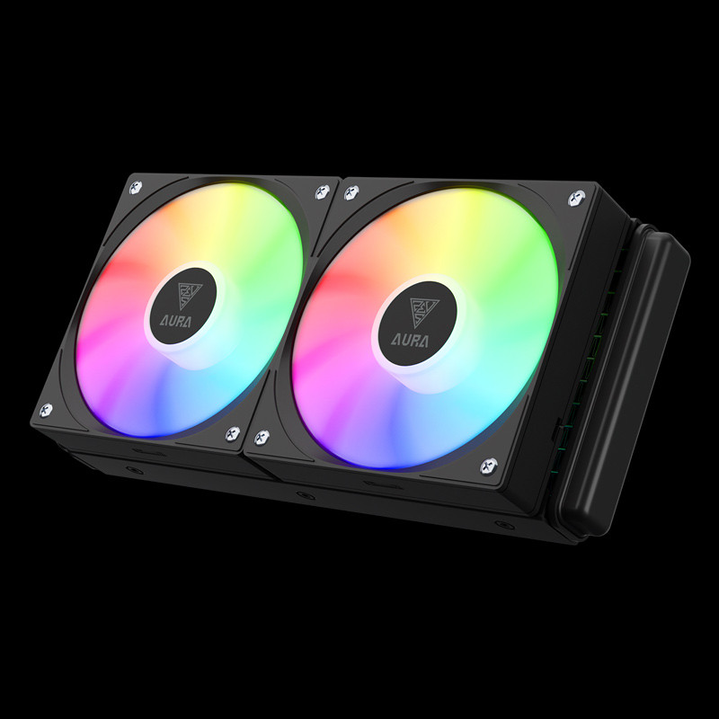 فن خنک کننده CPU گیم دیاس Gamdias AURA GL240 V2 RGB BK