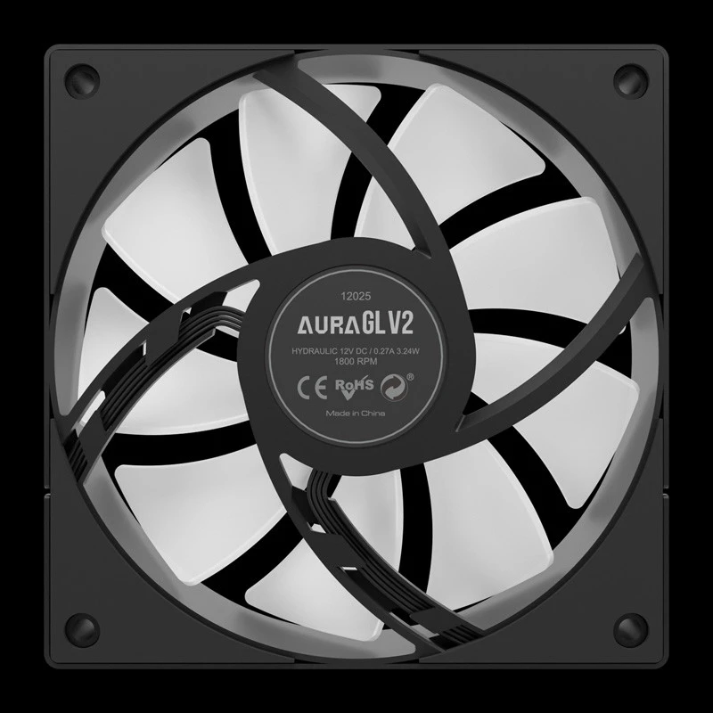 فن خنک کننده CPU گیم دیاس Gamdias AURA GL240 V2 RGB BK