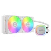 فن خنک کننده CPU گیم دیاس Gamdias AURA GL240 V2 RGB WH