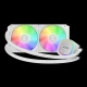 فن خنک کننده CPU گیم دیاس Gamdias AURA GL240 V2 RGB WH