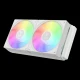 فن خنک کننده CPU گیم دیاس Gamdias AURA GL240 V2 RGB WH