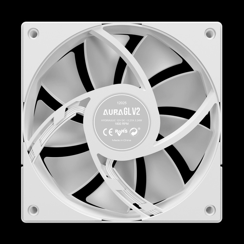 فن خنک کننده CPU گیم دیاس Gamdias AURA GL240 V2 RGB WH