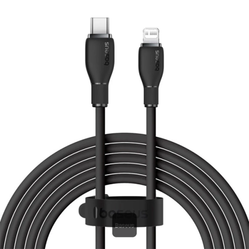 کابل تبدیل فست شارژ Baseus Pudding Series P1035570 Type-C To Lightning 2.22A PD 20W 1.2m