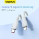 کابل تبدیل فست شارژ Baseus Pudding Series P1035570 Type-C To Lightning 2.22A PD 20W 1.2m