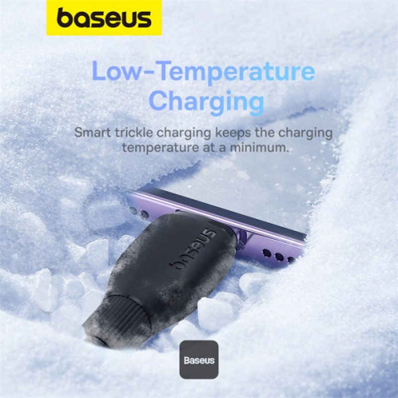 کابل تبدیل فست شارژ Baseus Pudding Series P1035570 Type-C To Lightning 2.22A PD 20W 1.2m