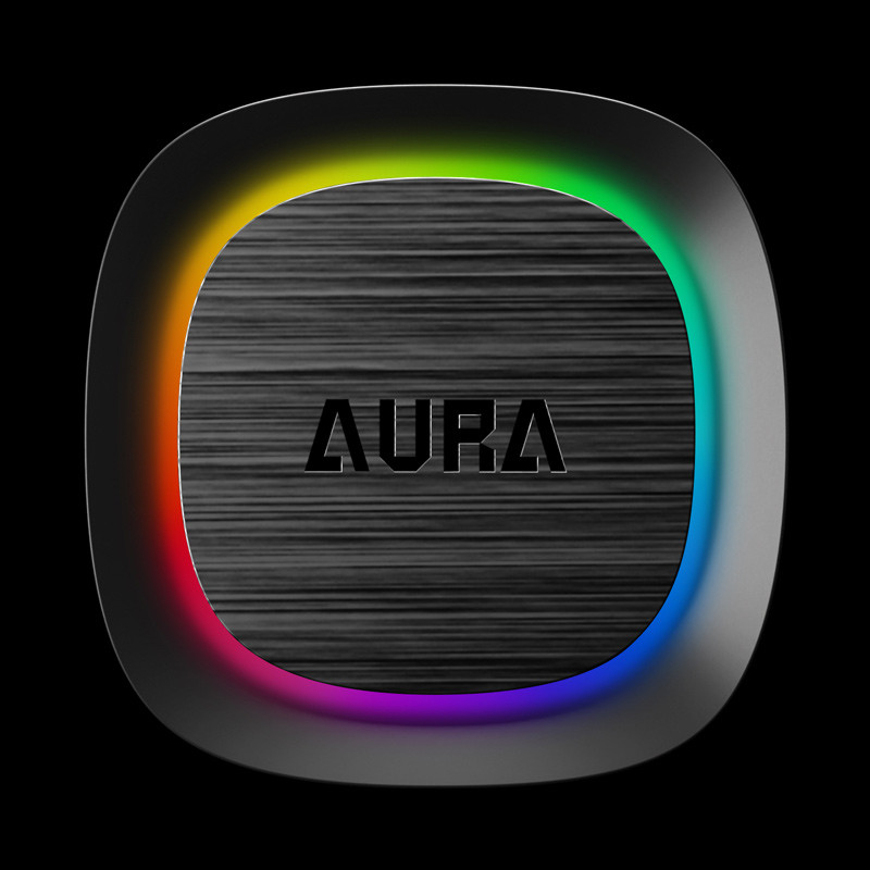 فن خنک کننده CPU گیم دیاس Gamdias AURA GL360 V2 RGB BK