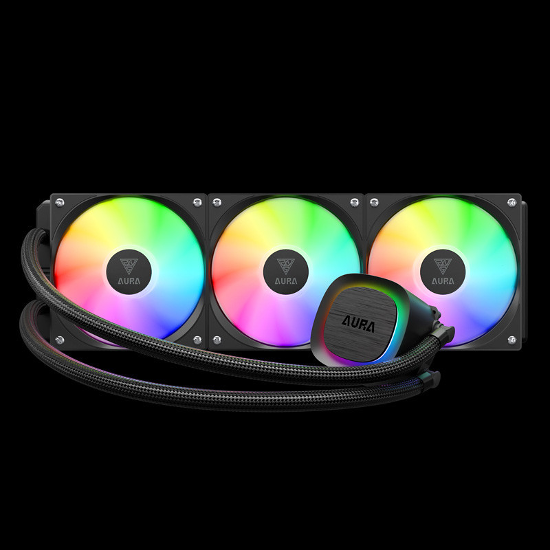 فن خنک کننده CPU گیم دیاس Gamdias AURA GL360 V2 RGB BK