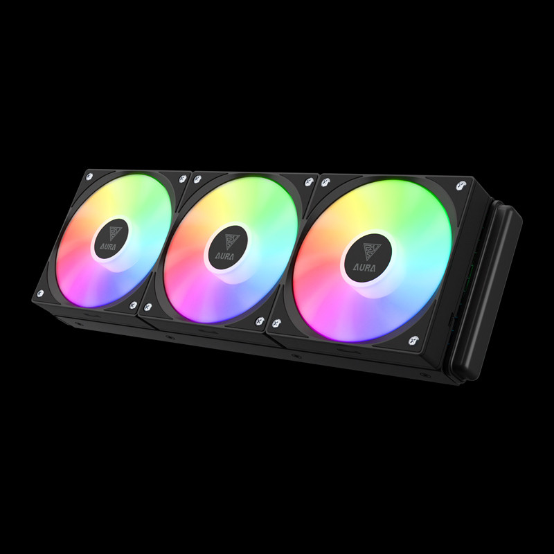 فن خنک کننده CPU گیم دیاس Gamdias AURA GL360 V2 RGB BK