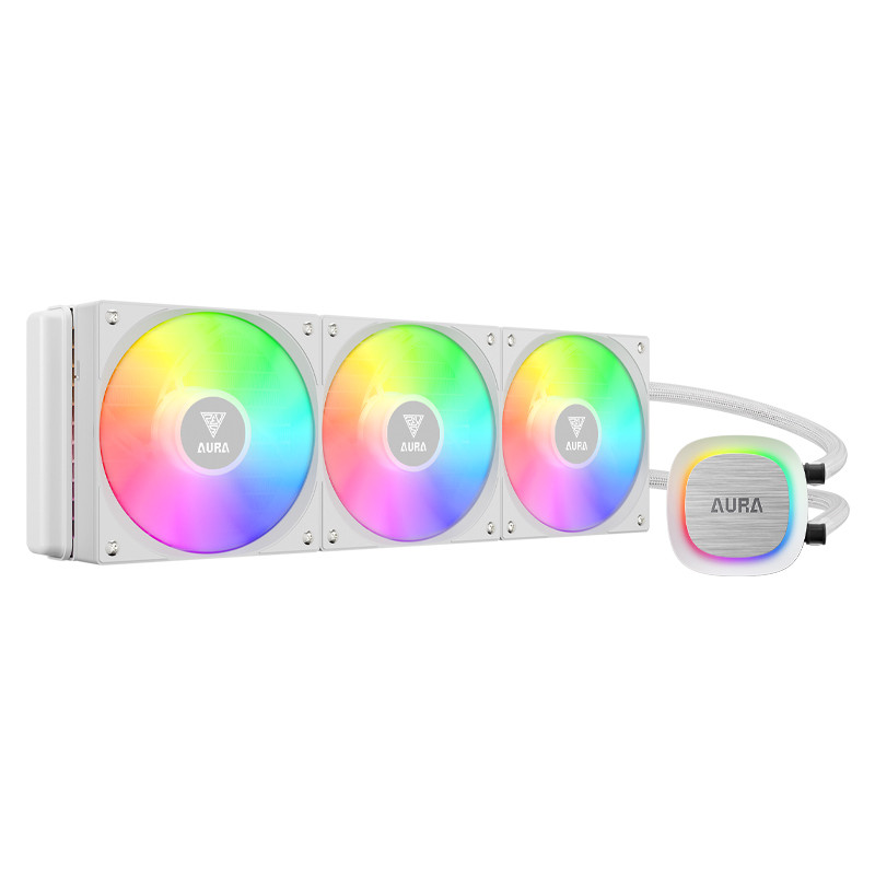 فن خنک کننده CPU گیم دیاس Gamdias AURA GL360 V2 RGB WH