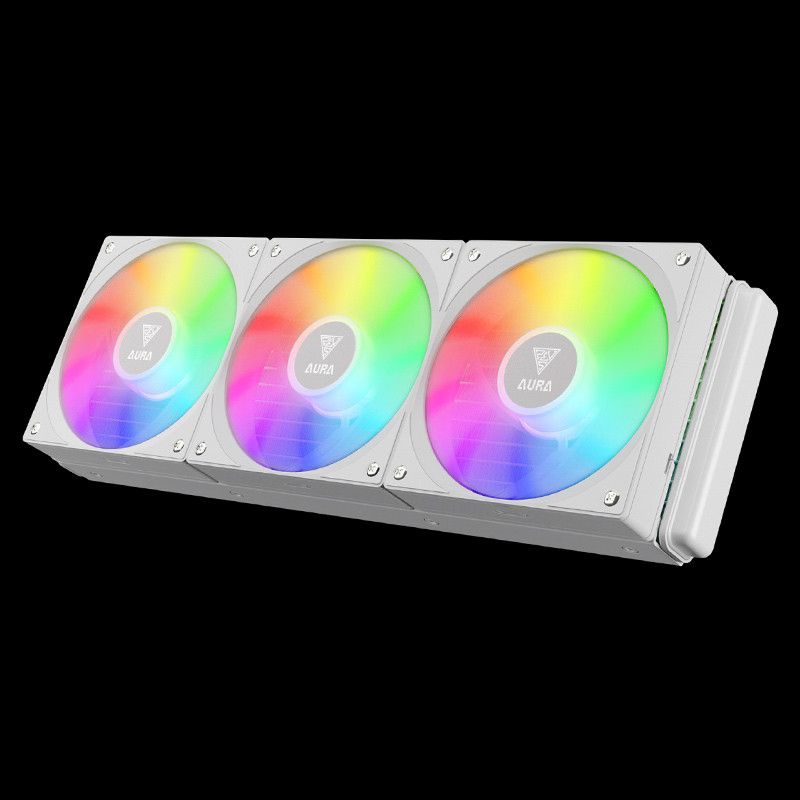 فن خنک کننده CPU گیم دیاس Gamdias AURA GL360 V2 RGB WH