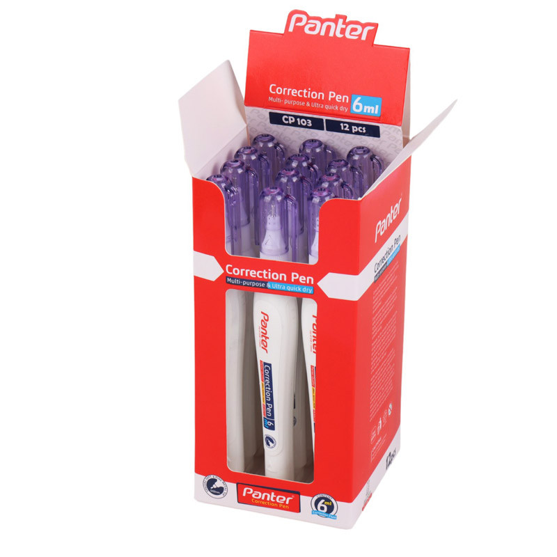 غلط گیر قلمی Panter CP 103-12 6ml بسته 12 عددی