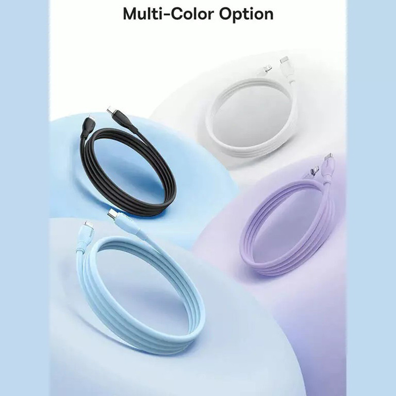 کابل تبدیل فست شارژ Baseus Pudding Series P10355701 Type-C To Lightning 20W 1.2m