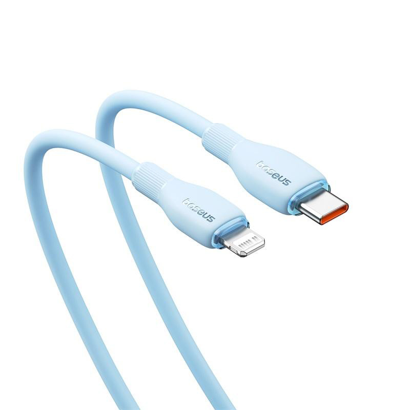 کابل تبدیل فست شارژ Baseus Pudding Series P10355701 Type-C To Lightning 20W 1.2m